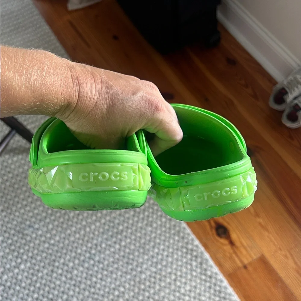 CROCS Kids Green Classic Clog